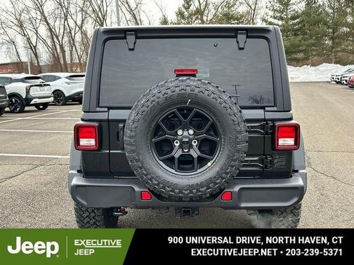 Black 2026 Jeep Wrangler Sport