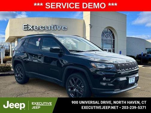 Black 2025 Jeep Compass Limited