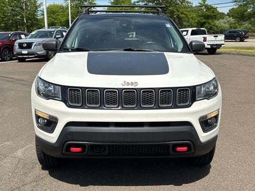 White 2021 Jeep Compass Trailhawk