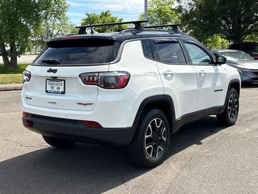 White 2021 Jeep Compass Trailhawk