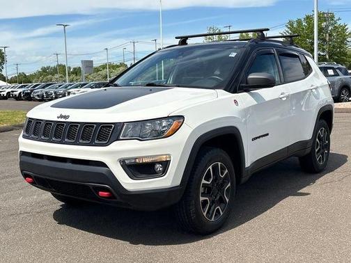 White 2021 Jeep Compass Trailhawk