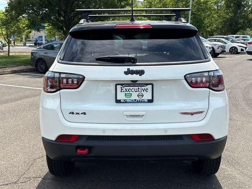 White 2021 Jeep Compass Trailhawk
