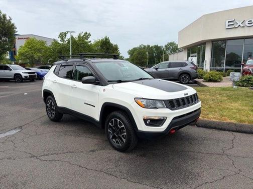 White 2021 Jeep Compass Trailhawk
