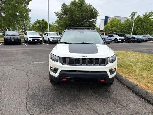 White 2021 Jeep Compass Trailhawk
