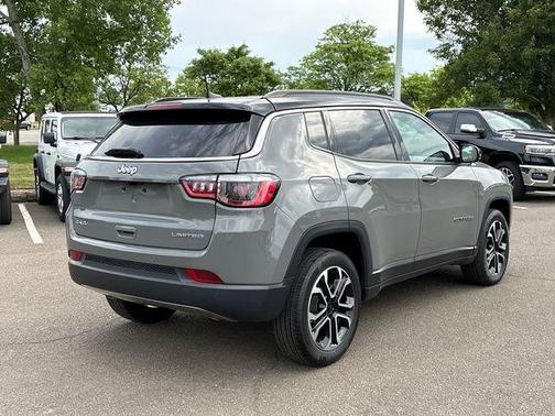 Gray 2024 Jeep Compass Limited