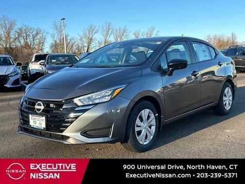 Gun Metallic 2025 Nissan Versa S