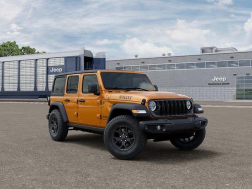 Yellow 2026 Jeep Wrangler Sport