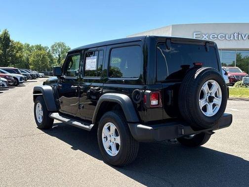 Black 2022 Jeep Wrangler Unlimited Sport