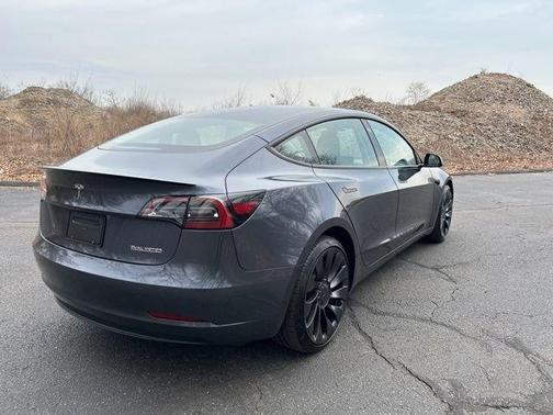 Gray 2023 Tesla Model 3 Performance
