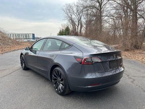 Gray 2023 Tesla Model 3 Performance
