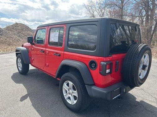 Red 2021 Jeep Wrangler Unlimited Sport