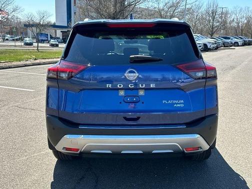 Caspian Blue 2023 Nissan Rogue Platinum