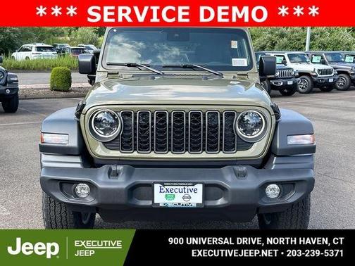 Green 2025 Jeep Wrangler Sport