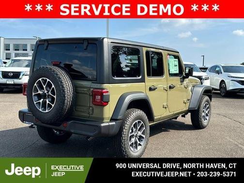 Green 2025 Jeep Wrangler Sport
