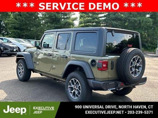 Green 2025 Jeep Wrangler Sport