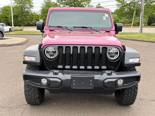 Red 2022 Jeep Wrangler Unlimited Sport