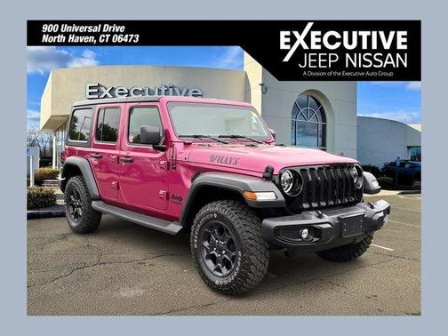 Red 2022 Jeep Wrangler Unlimited Sport