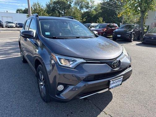 Gray 2018 Toyota RAV4 XLE