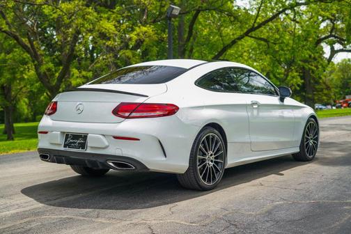 White 2019 Mercedes-Benz C-Class C 300 Coupe 2D