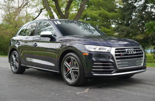 Blue 2018 Audi SQ5 3.0T Premium Plus