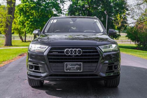 Black 2018 Audi Q7 3.0T Prestige