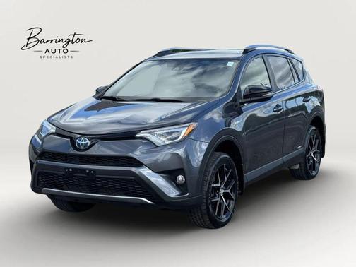 Magnetic Gray Metallic 2018 Toyota RAV4 Hybrid SE