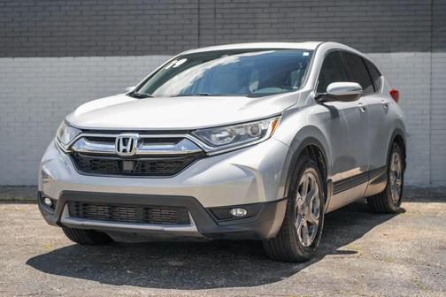 Gray 2019 Honda CR-V EX-L