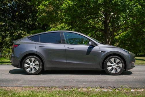 Gray 2021 Tesla Model Y Long Range Dual Motor All-Wheel Drive