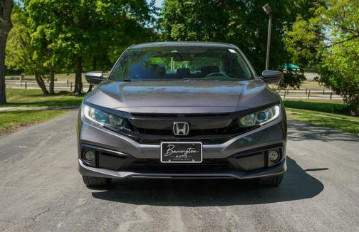 Modern Steel Metallic 2019 Honda Civic Sport