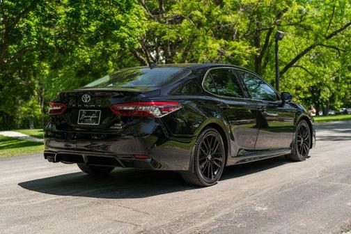 Midnight Black Metallic 2022 Toyota Camry XSE
