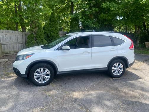 White Diamond Pearl 2014 Honda CR-V EX