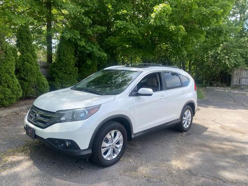 White Diamond Pearl 2014 Honda CR-V EX