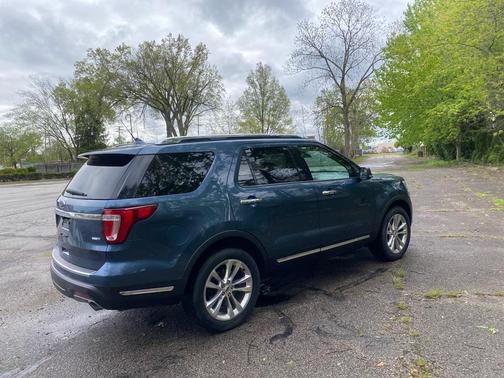 Blue Metallic 2019 Ford Explorer Limited