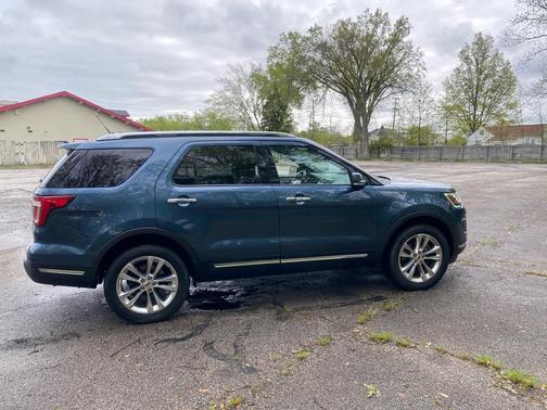Blue Metallic 2019 Ford Explorer Limited