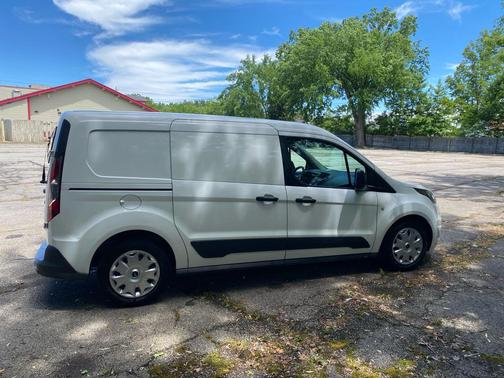 Frozen White 2015 Ford Transit Connect XLT