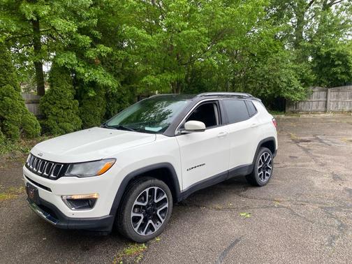White Clearcoat 2018 Jeep Compass Limited