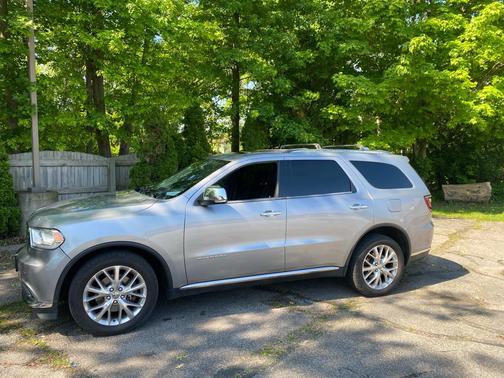 Billet Silver Metallic Clearcoat 2014 Dodge Durango Citadel