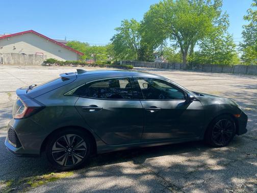 GRAY 2018 Honda Civic EX