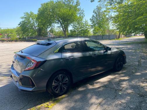 GRAY 2018 Honda Civic EX