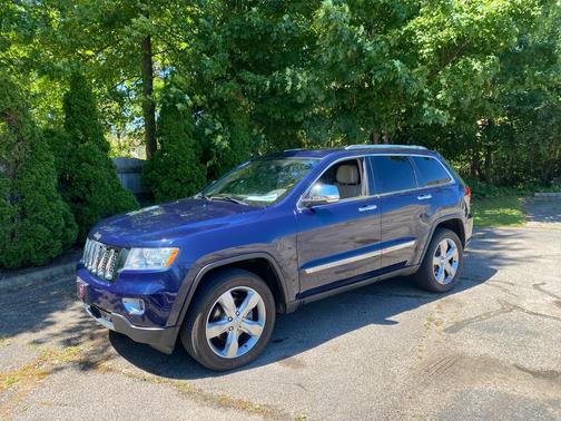 BLUE 2012 Jeep Grand Cherokee Overland