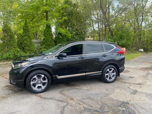 Crystal Black Pearl 2018 Honda CR-V EX