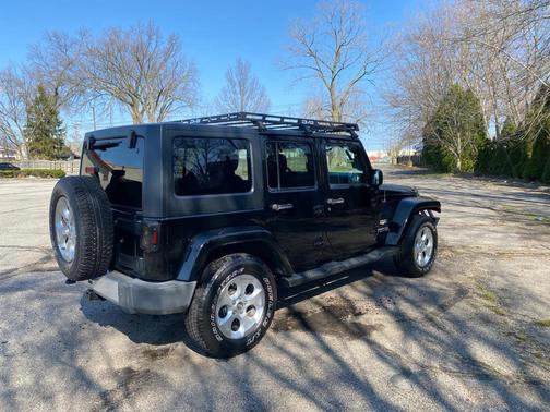Black Clearcoat 2015 Jeep Wrangler Unlimited Sahara