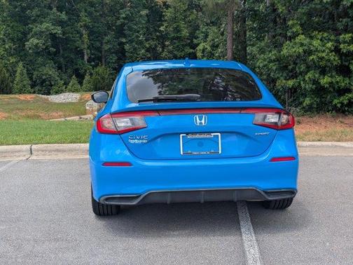 Blue 2022 Honda Civic Sport
