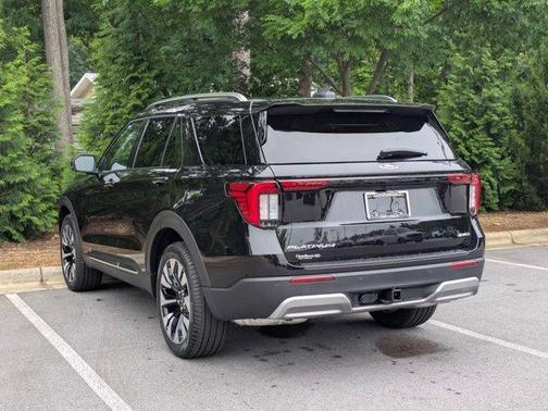 Agate Black Metallic 2026 Ford Explorer Platinum