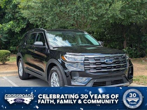 Agate Black Metallic 2026 Ford Explorer Active