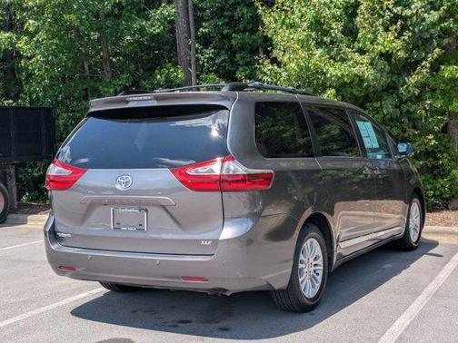 Predawn Gray Mica 2017 Toyota Sienna XLE Premium