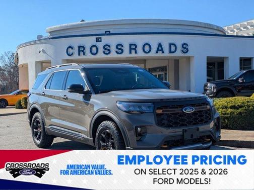 Gray 2026 Ford Explorer Tremor