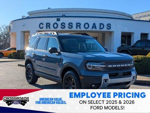 Azure Gray Metallic 2025 Ford Bronco Sport Badlands