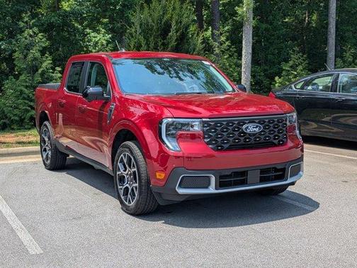 Ruby Red Metallic Tinted Clearcoat 2026 Ford Maverick Lariat
