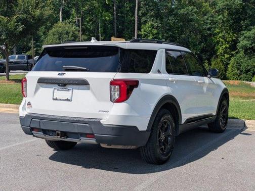 White Metallic 2022 Ford Explorer Timberline